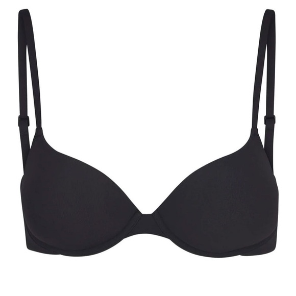 SKIMS NWT Fits Everybody Push Up Demi Bra 38D in Onyx - Picture 3 of 5